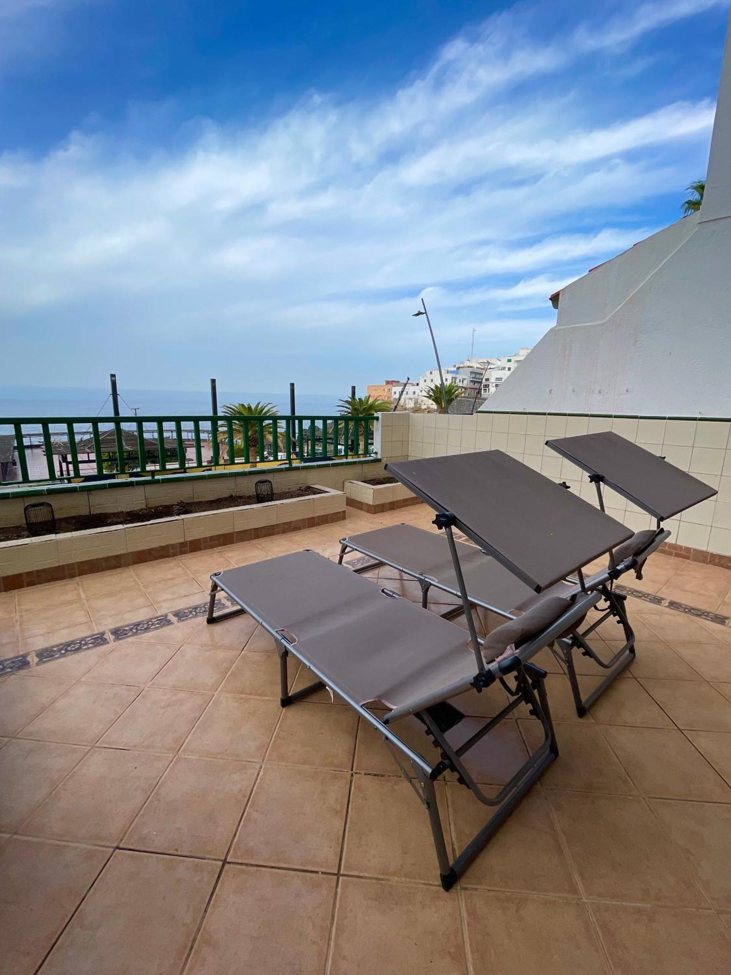 1St Line Sea View - Plaza Lejlighed Puerto de Santiago  Eksteriør billede